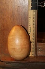 Large Wooden Musical Percussion Shaker Egg Medium 4"