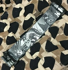 NEW KM Paintball Universal JT Goggle Strap - 09 Koi Black