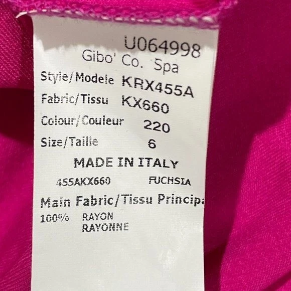 Abito Michael Kors Shift rosa taglia 6 o media senza maniche