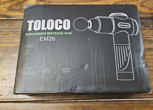 Toloco EM26 Portable Handheld Cordless Percussion Back Muscle Pain