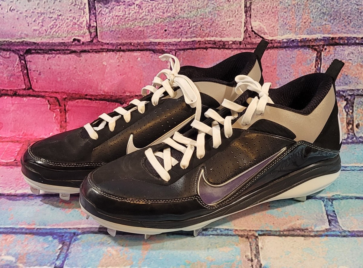 Nike Air‎ 414986-011 Black Baseball Metal Cleats Air Show Elite Men\'s Size 14 Nike Air Show Elite 2 Metal Baseball Men main image 2