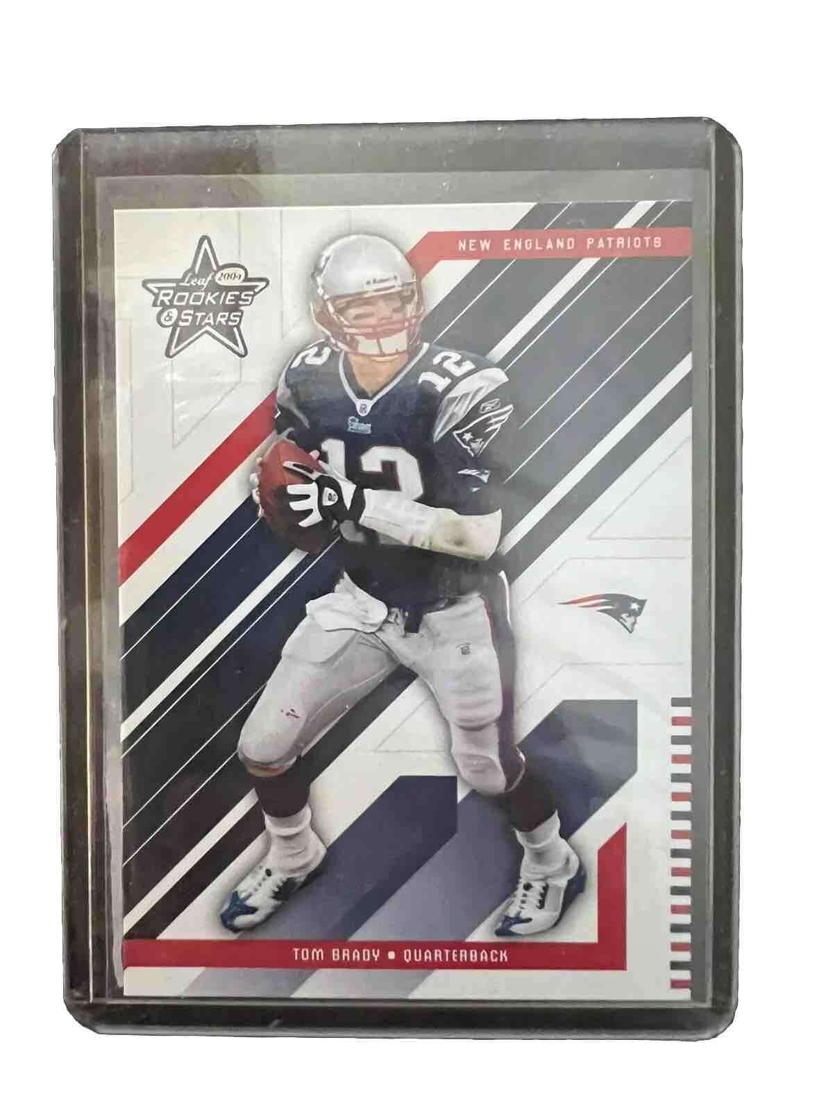 Tom Brady New England Patriots 2004 Leaf Rookies & Stars #56 Quarterback