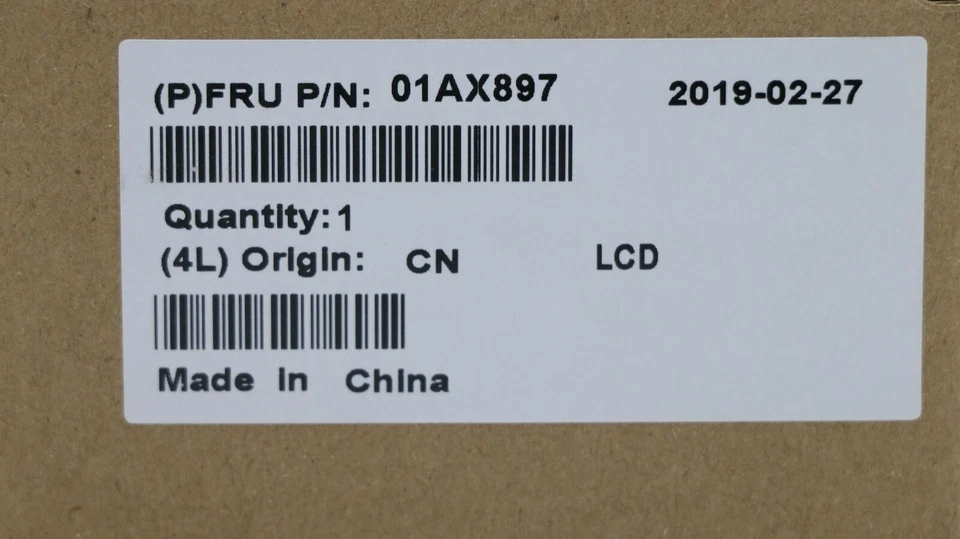 Lenovo ThinkPad X1 Yoga 2nd Gen. 14" LCD Display 2560*1440 WQHD Touch - 01AX897 - Bild 3 von 4