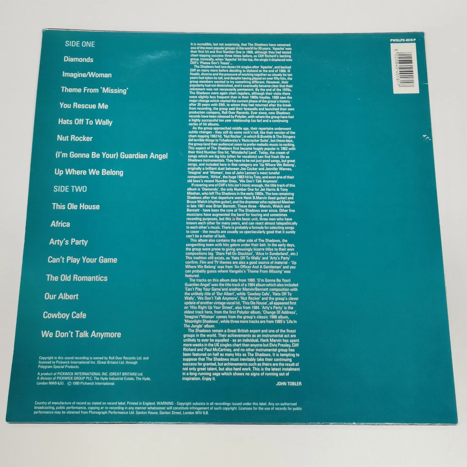 The Shadows diamonds Vinyl/LP/Schallplatte - Bild 2 von 4