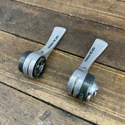 Paires De Dérailleurs Shimano 105 SL-1050 Vintage - 6 Vitesses, SIS, Pour Vélo De Route - Occasion