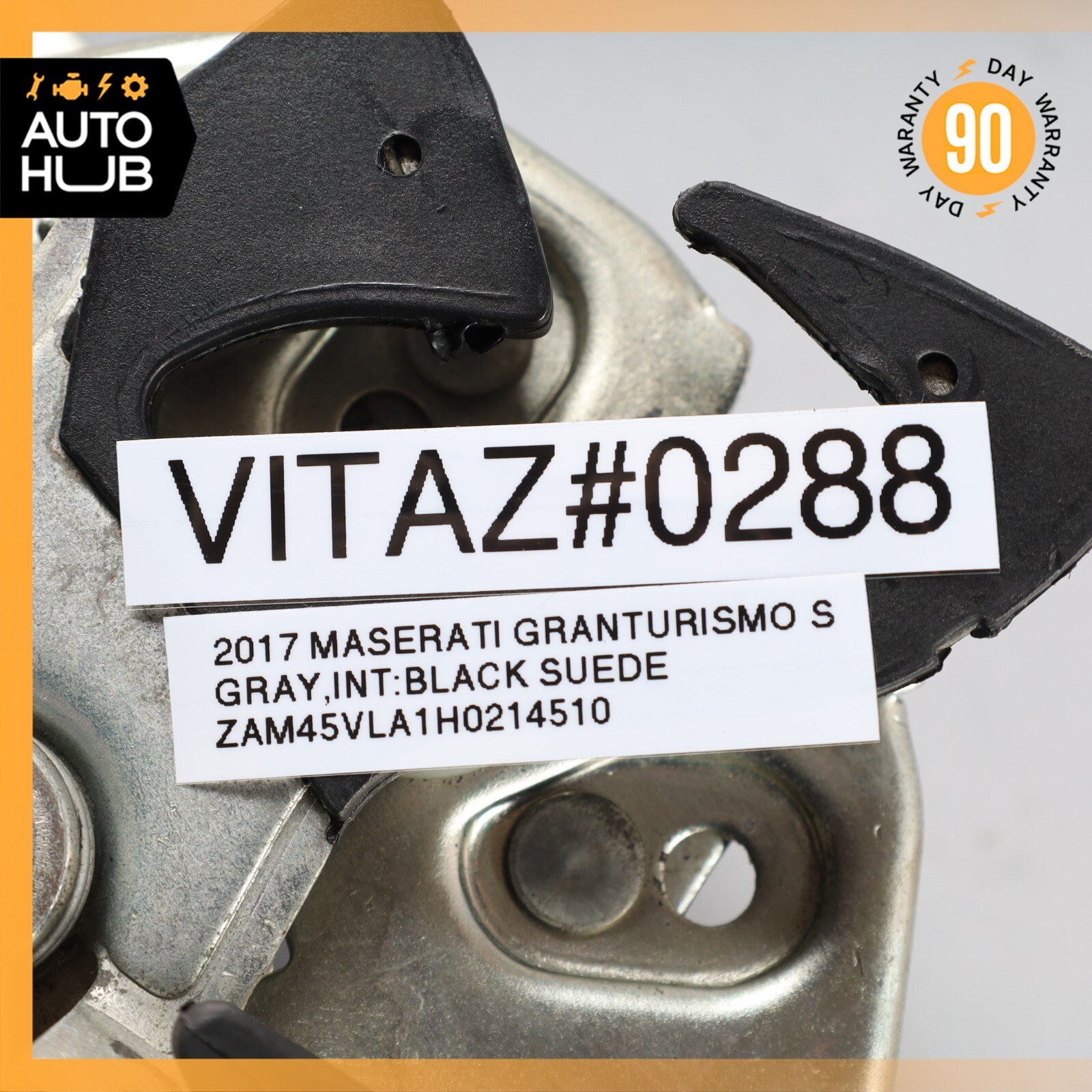 08-19 Maserati GranTurismo S M145 Hood Safety Catch Lock Latch OEM 16k