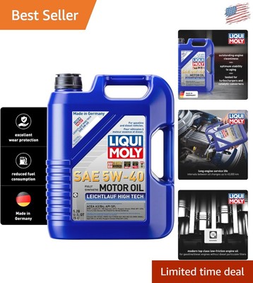 Leichtlauf High Tech 5W-40 | 5L Engine Oil for Maximum Performance & Longevity