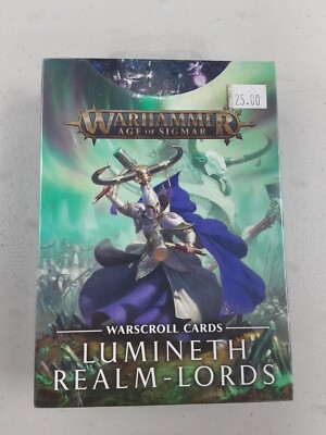 Lumineth Realm-Lords Warscroll Cards - Warhammer Age of Sigmar v1 OOP THG