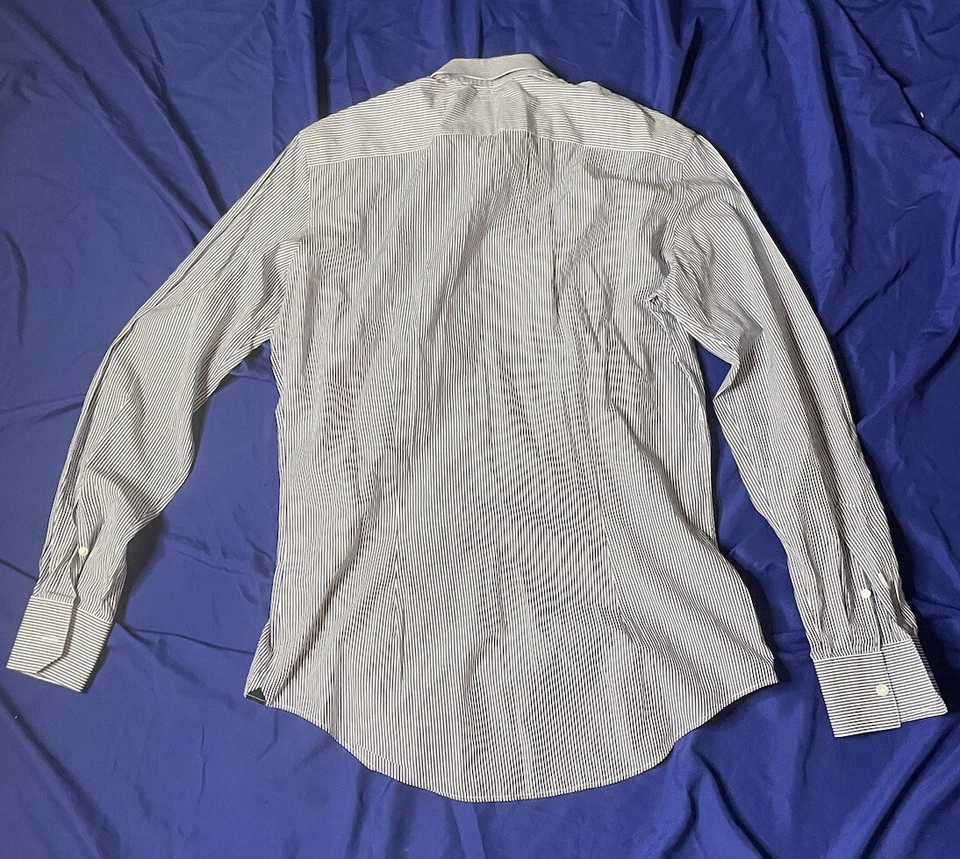 Lanvin 复古纽扣衬衫,尺寸 L — 第 3/4 张图片