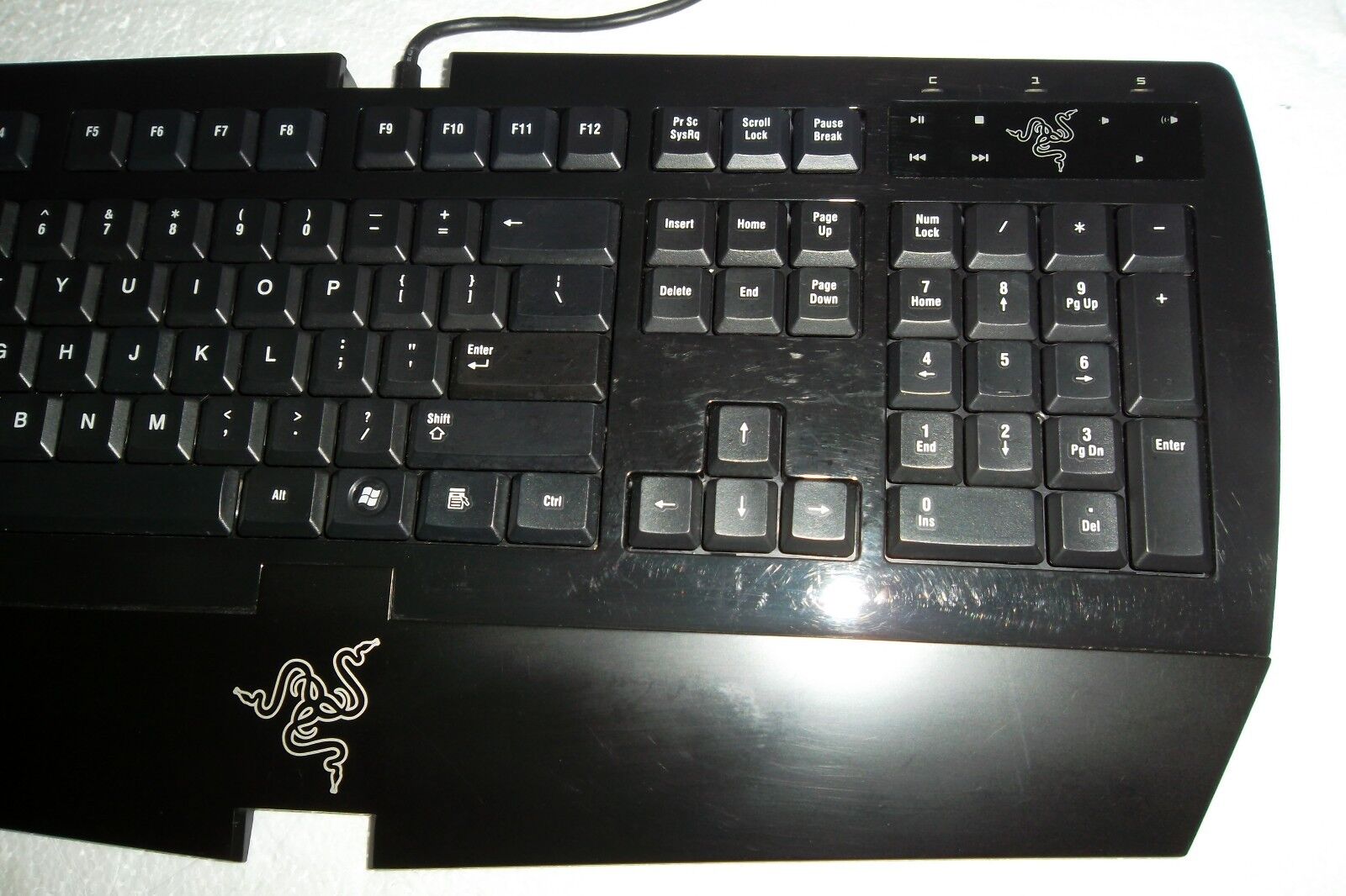 Jet Converge ensom Razer Arctosa Gaming Multimedia Keyboard USB Volume Control Black  RZ03-00260100 | eBay