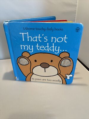 Touchy-Feely Board Bks.: That's Not My Teddy : Its Paws Are Too Woolly by Rachel