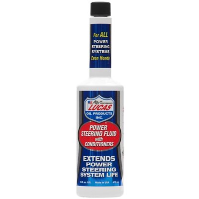 LUCAS OIL Power Steering Fluid with Conditioners 16 oz.