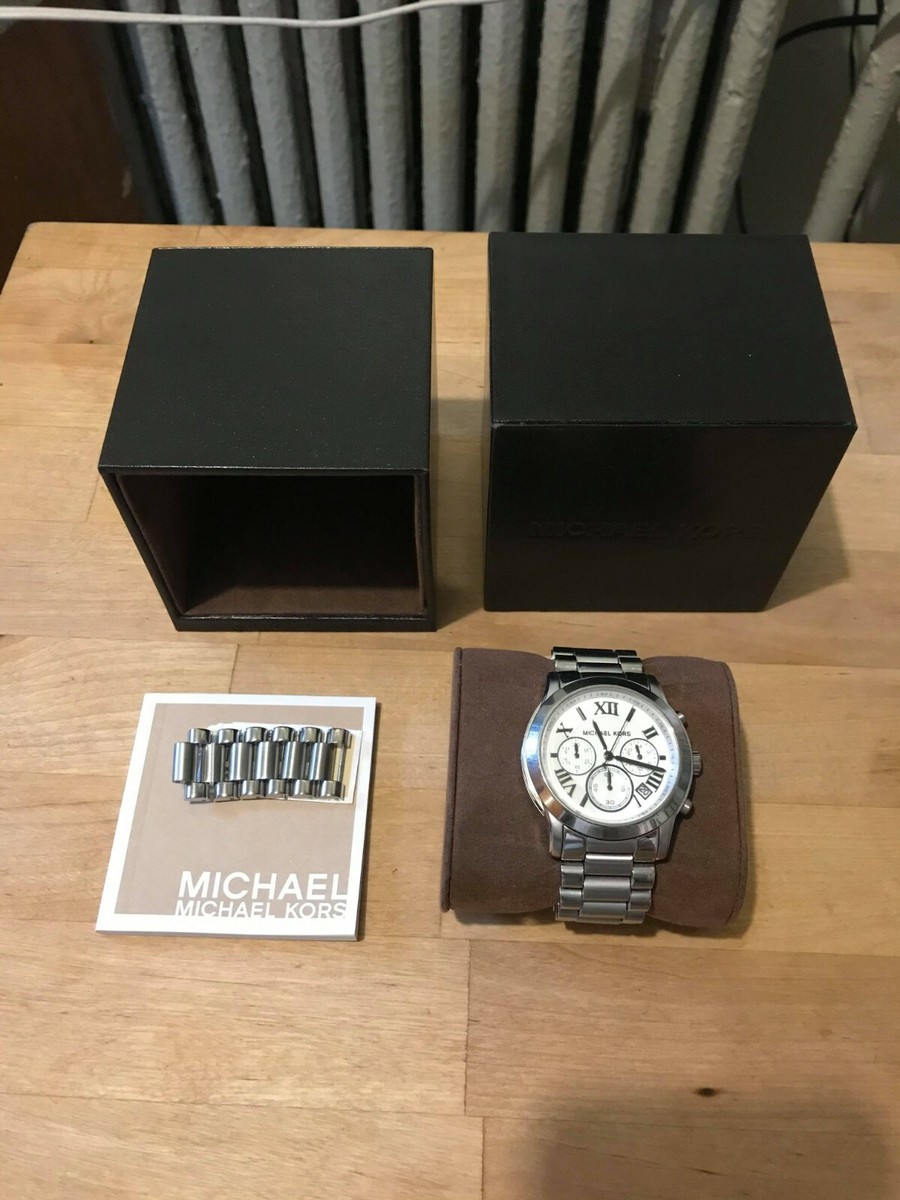 Michael Kors Stainless Steel Chronograph Watch - MK 5928 Michael Kors Unisex Watch MK 5928 | eBay main image 2