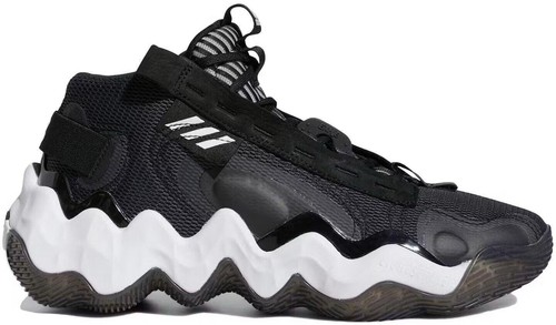 Adidas Exhibit B Candace PE Black White Womens Basketball Sneakers