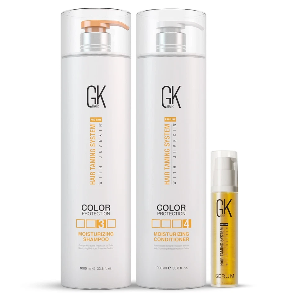 GK HAIR Moisturizing Shampoo and Conditioner for Women Men Sulfate Free 33.8 oz - Image 2 of 4