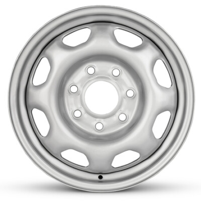 #ad New Wheel For 2010 2014 Ford F150 17 Inch Silver Steel Rim $150.54