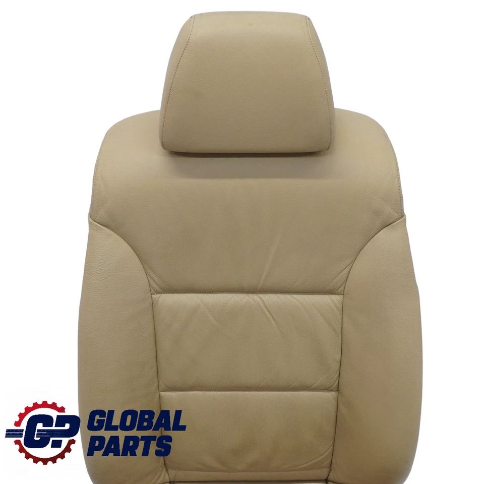 BMW 5 Series E60 E61 Beige Leather Front Right O/S Seat - Image 2 of 4