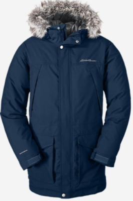 NWT Eddie Bauer Z20 Men's Weatheredge Superior Down Parka