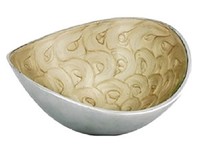 Mazali Small Oval Bowl, Cream White. Brand Mazali Small Oval Bowl, Cream White. Brand