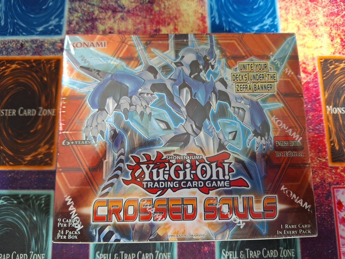 Yu-Gi-Oh! Crossed Souls 1st Edition Booster Box Factory Sealed English