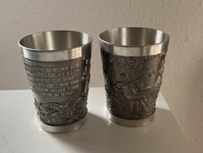 Zinn Weinbecher Rastal Zinn 2 St&uuml;ck