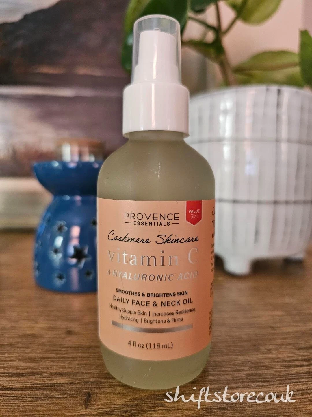 Provence Essentials Cashmere Scincare Vit C + Hyaluronic Acid Face Oil 118ml