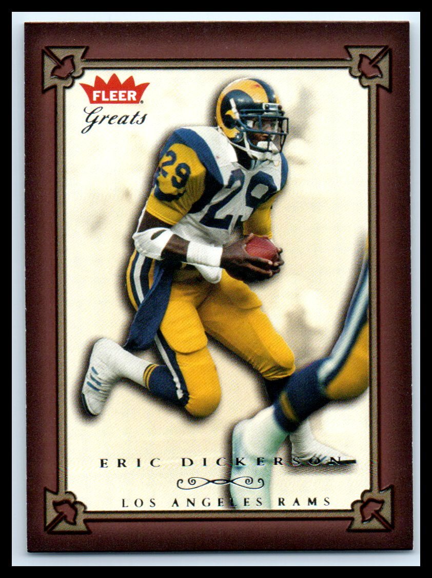 2004 Fleer Greats of the Game #46 Eric Dickerson   MT-NRMT   Football Card