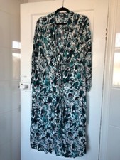 M&S women’s Green  shirt dress size14 excellent condition