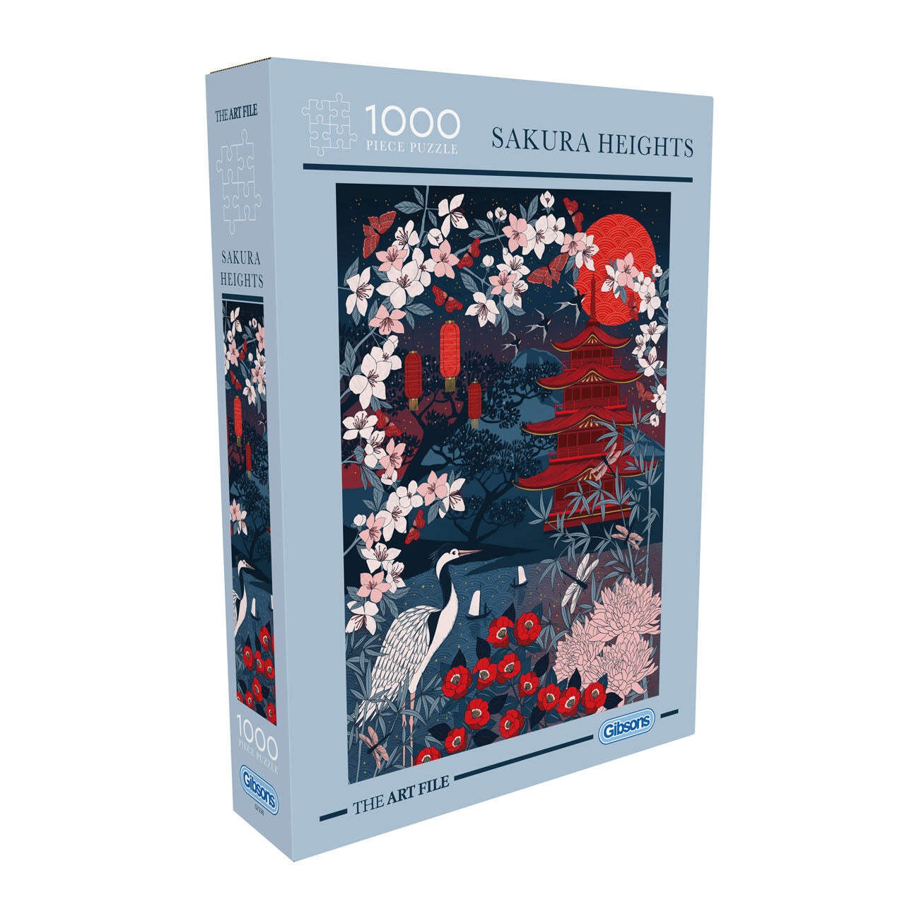 Gibsons Sakura Heights 1000 Piece Jigsaw Puzzle for Adults & Teens The Art File