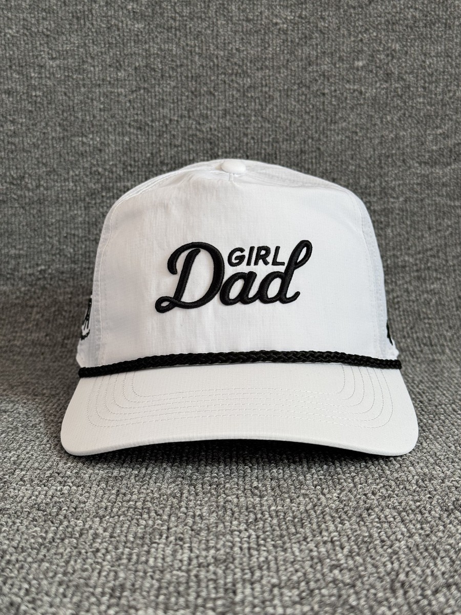 '47 Brand Girl Dad Rope Snapback White Black One Size Baseball Cap