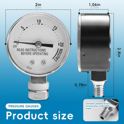 #ad 85772 Pressure Canner Gauge Replacement for Presto Pressure Cooker Parts 82237 8 $26.34