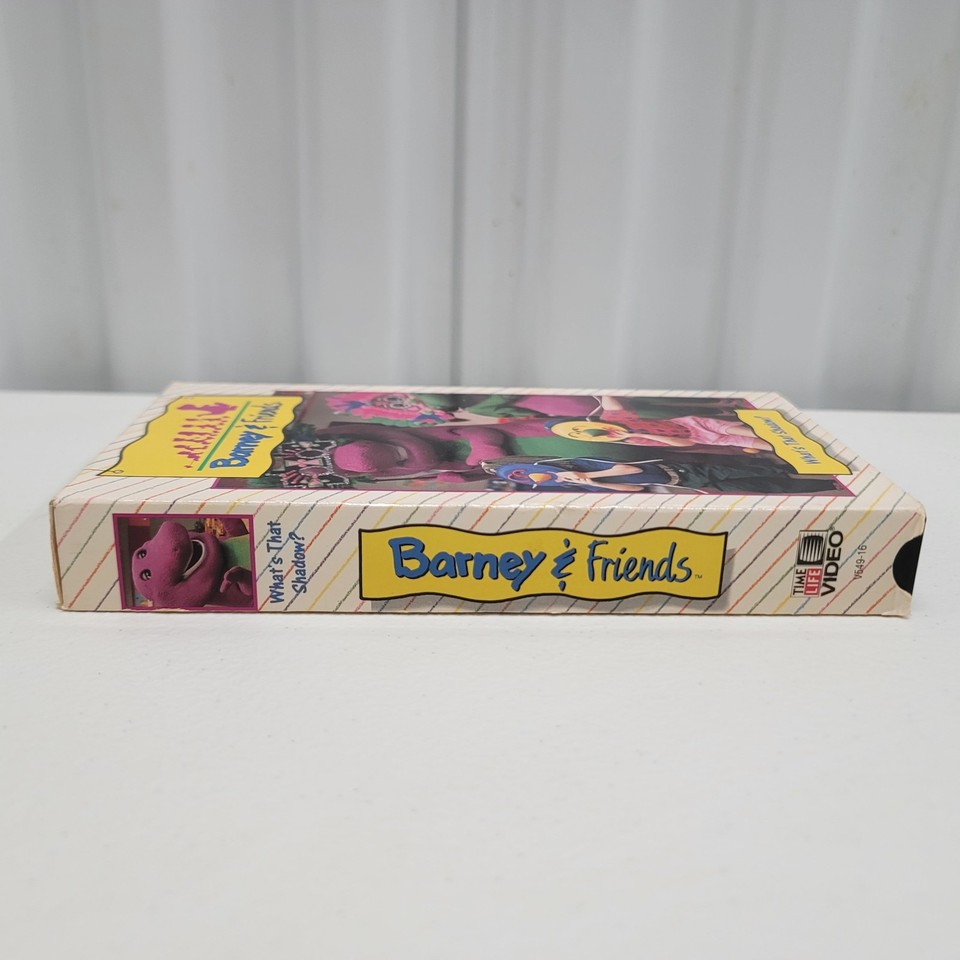 Barney & Friends What's That Shadow? VHS 1992 Time Life Video Rare! | eBay
