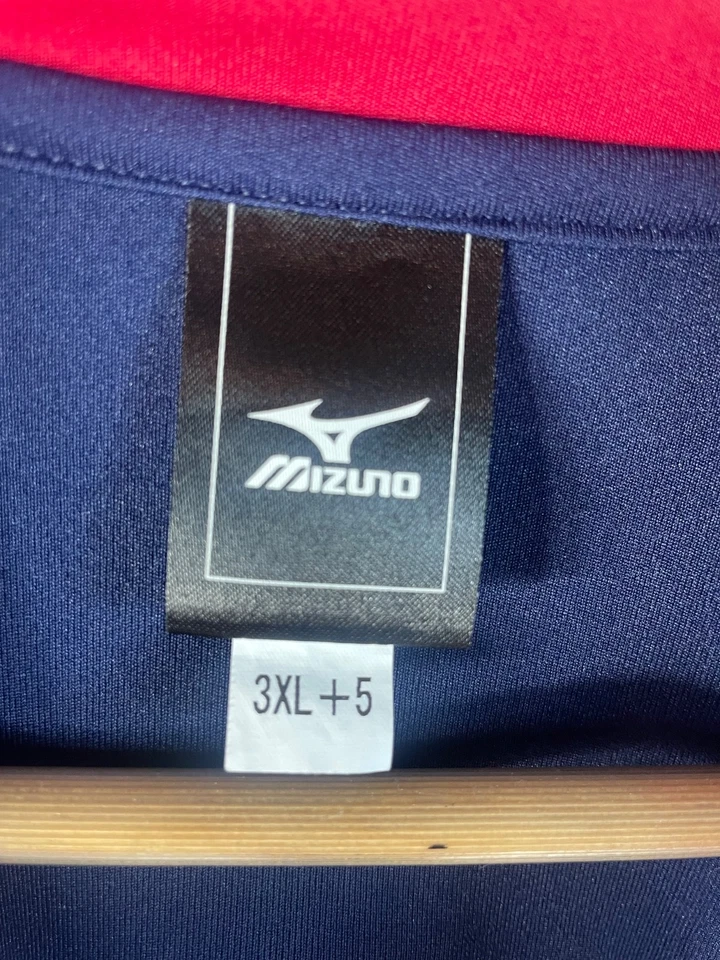 Chaqueta de pista de voleibol Mizuno Team para hombre EE. UU. cremallera completa 3XL poliéster Japón Foto 2 de 4