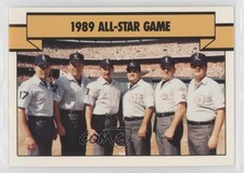 1990 T&M Umpires John Hirschbeck Gerry Davis Jim Evans Bob Engel #61 11pj