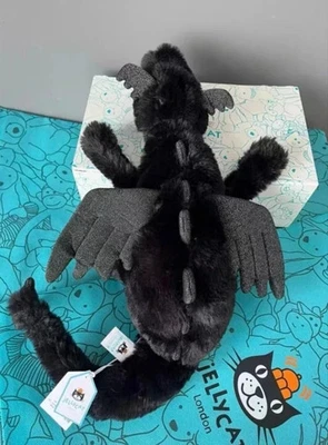 50CM Jellycat Black Sky Dragon ONYX Plush Toy Doll Plush tags+dust bag NEW 1PCS