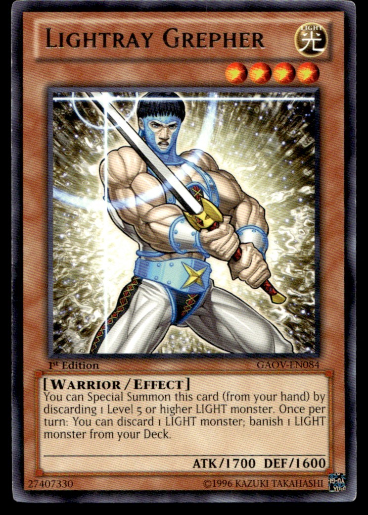 Lightray Grepher - GAOV-EN084 - 1st Edition - YuGiOh| Buy 2 Get 1 Free