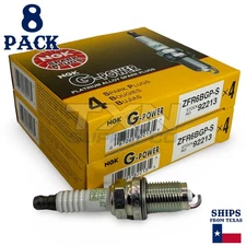 8 Pack NGK G-Power 92213 Spark Plugs ZFR6BGP-S