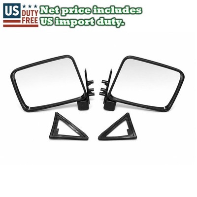 Wing Mirror Pair Fit 1982-86 Toyota Hiace Commuter H60 LH50 YH50 YH60 YH61 YH63