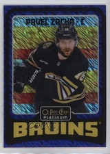 2024-25 O-Pee-Chee Platinum Retro Blue Luster 74/100 Pavel Zacha #R7 1t90