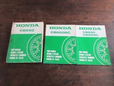 Honda CB650 CB650SC CB650C Werkstatt-Handbuch Shop repair manual Manuel