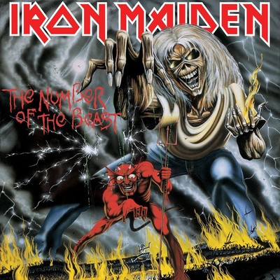 IRON MAIDEN - THE NUMBER OF THE BEAST VINYL-LP NEUAUFLAGE (NEU)