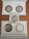 Lot Of 5 Silver Walking Liberty half dollars 1935S, 43S,44S,41,42