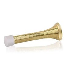 DOOR STOP SILVER GOLD SPRING STOPPER BUFFER STOPS PACK