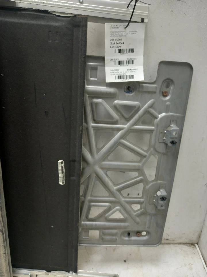 11-20 TOYOTA SIENNA XLE CRISTAL TECHO PANEL ÚNICO COMPLETO Foto 3 de 4