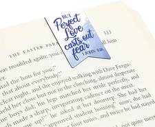 Christian Magnetic Bookmarks Bulk 72-Pack - 1 x 1 in, Multi-Colored Polypropy...