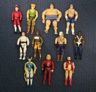 Hasbro 1993 GI Joe Street Fighter Figures. Lot of 11 figures SEE DESCRIPTION