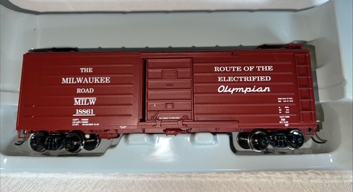 ATHEARN HO MILWAUKEE ROAD-OLYMPIAN 40' CARRO ACANALADO HORIZONTAL #18861 NOS 92789 | Zustand: New