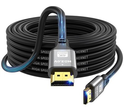 jojobnj 4K HDMI Kabel 10m, High Speed HDMI 2.0 Kabel 4K@60Hz 18Gbps, Ultra HD,...