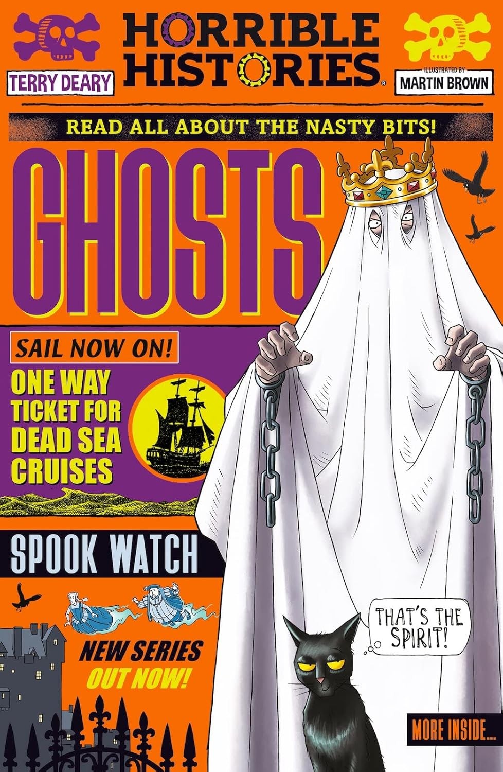 Ghosts by Terry Deary 9780702322907 NEW Free UK Delivery - Image 2