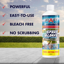 Spray & Leave Wet N Forget Rapid Action Outdoor Treatment | Moss, Mould, Mildew